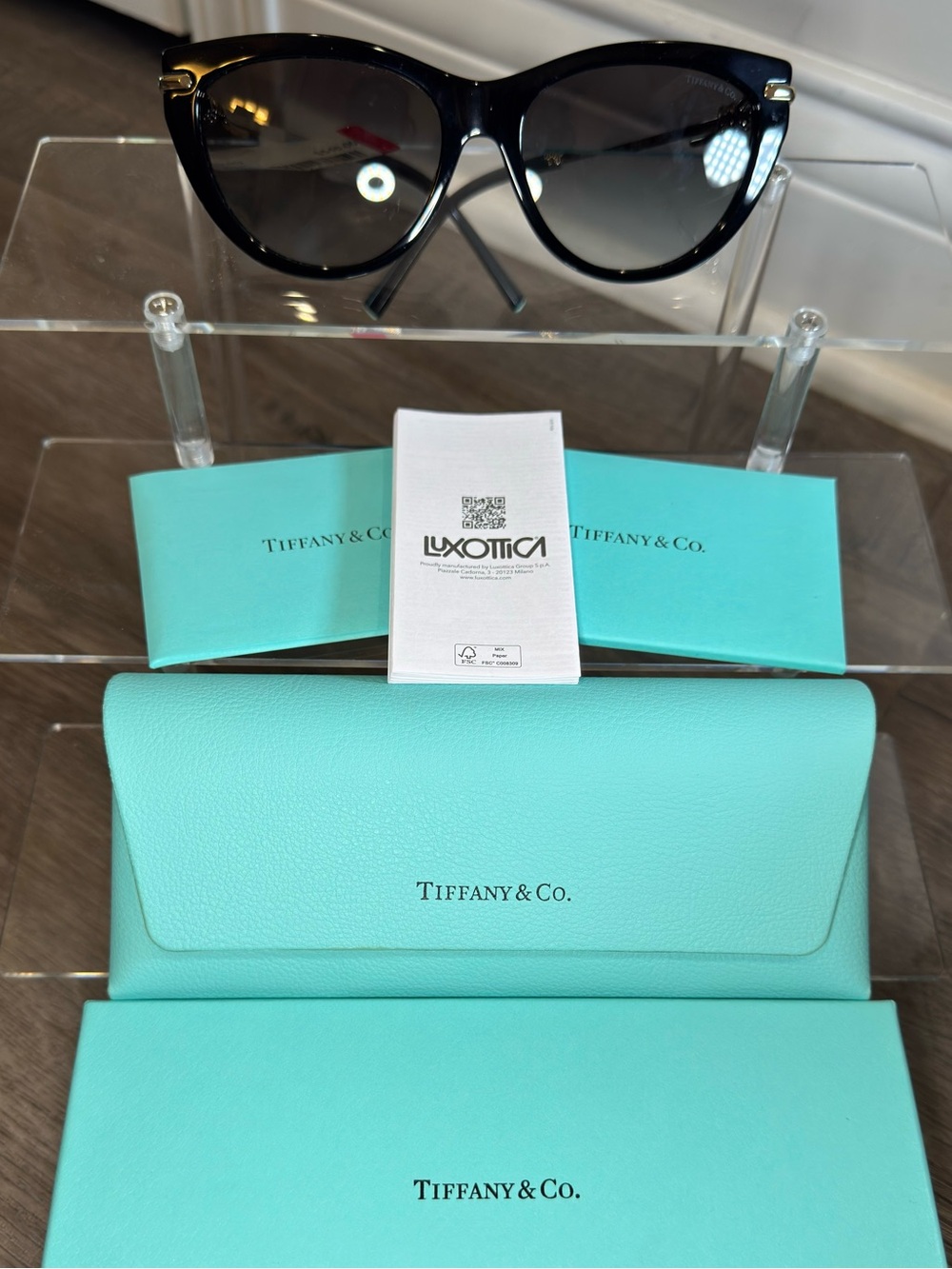 Tiffany Cat Eye Sunglasses TF4253